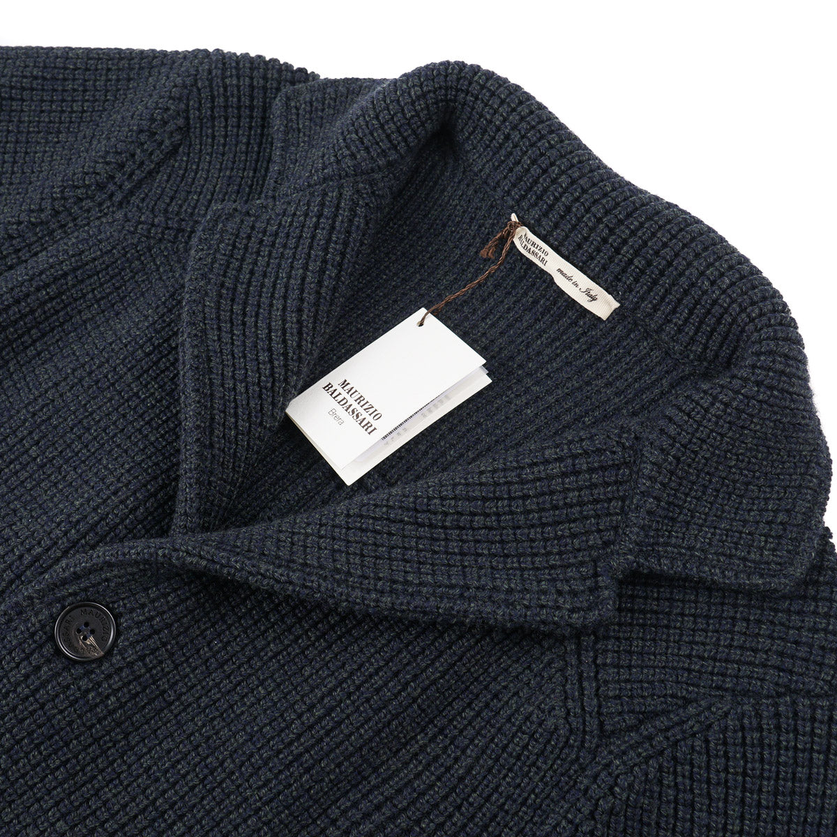 Maurizio Baldassari Knit Wool Sweater-Blazer - Top Shelf Apparel