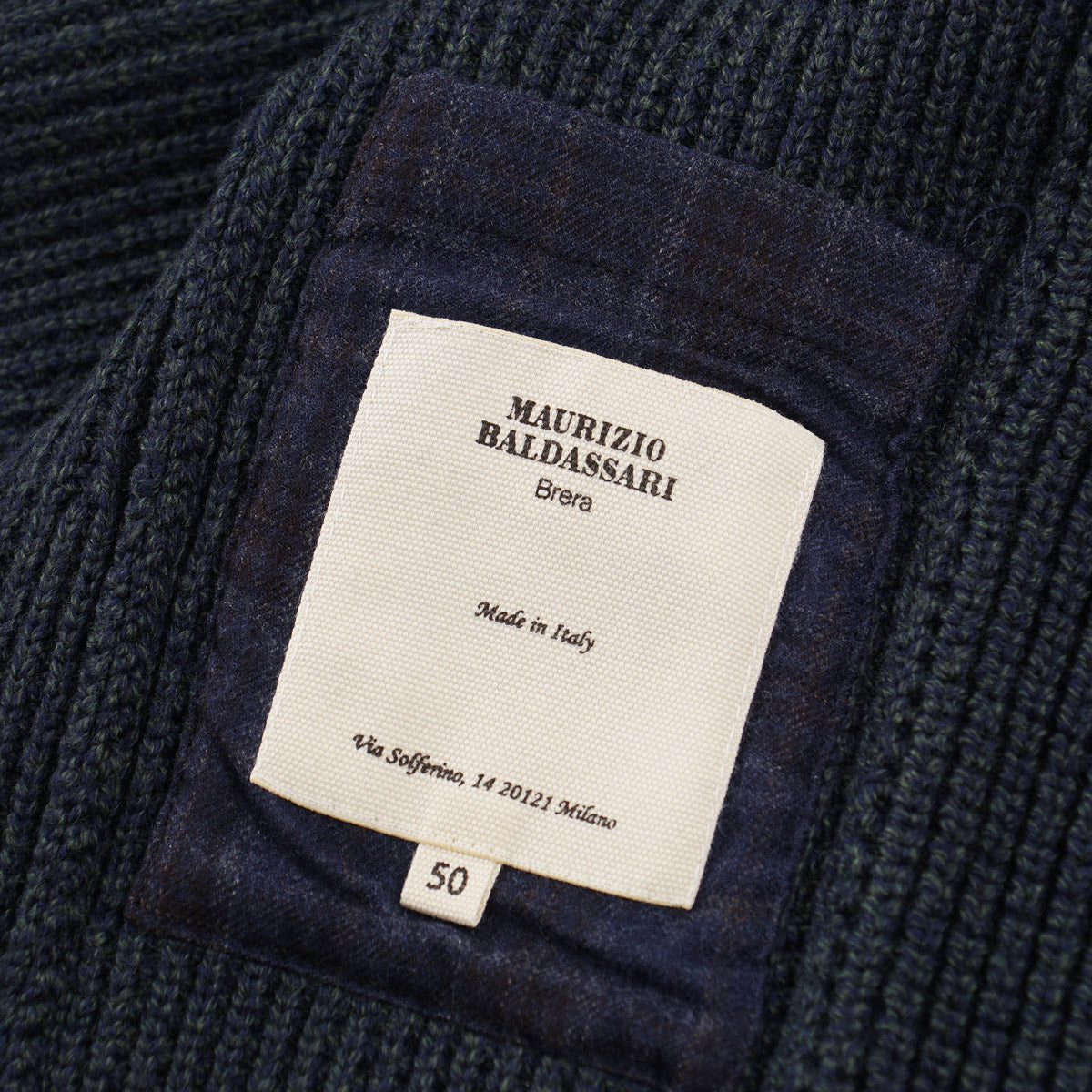 Maurizio Baldassari Knit Wool Sweater-Blazer - Top Shelf Apparel