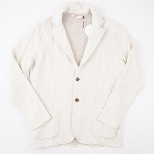 Maurizio Baldassari Plush Wool Sweater-Blazer - Top Shelf Apparel