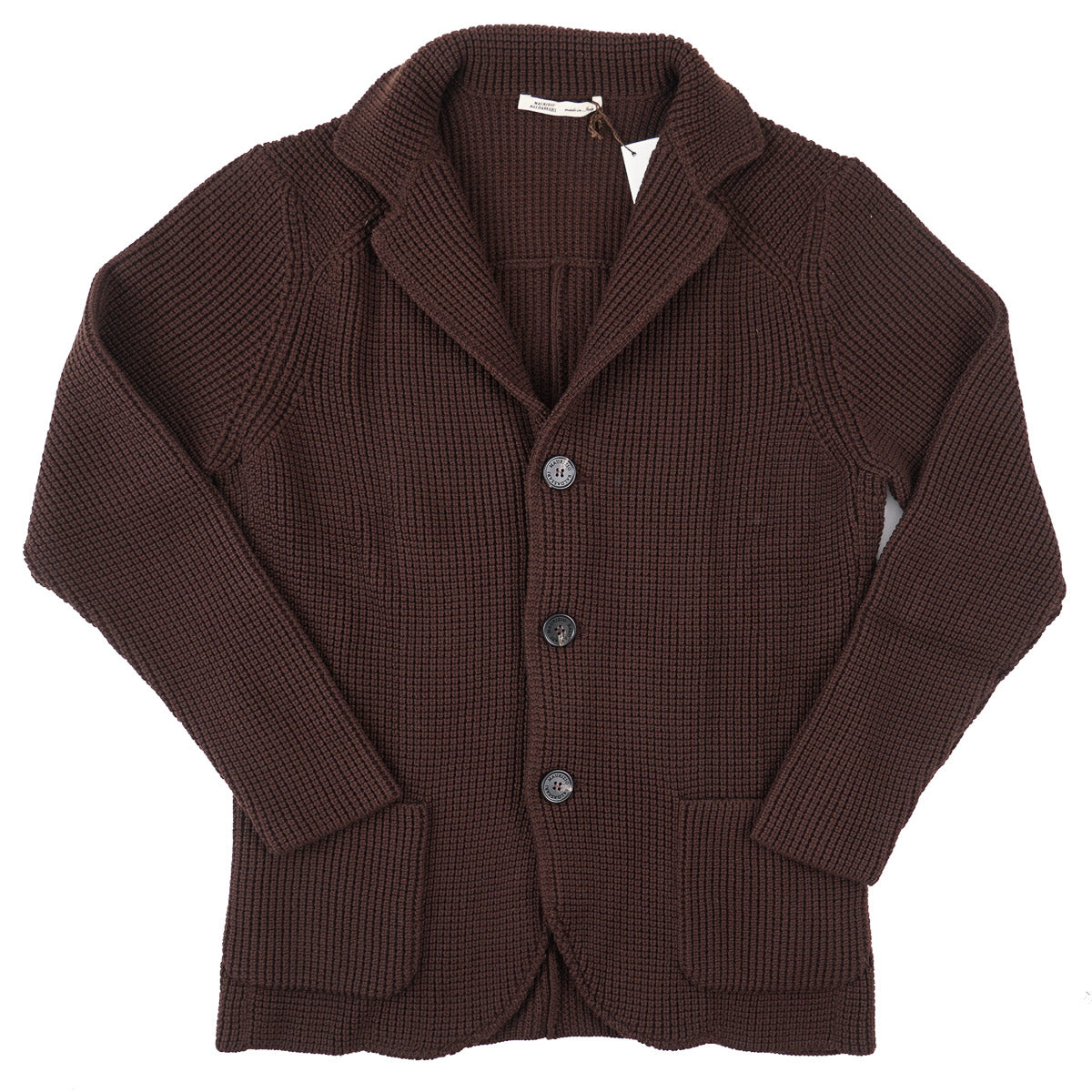 Maurizio Baldassari Knit Wool Sweater-Blazer - Top Shelf Apparel