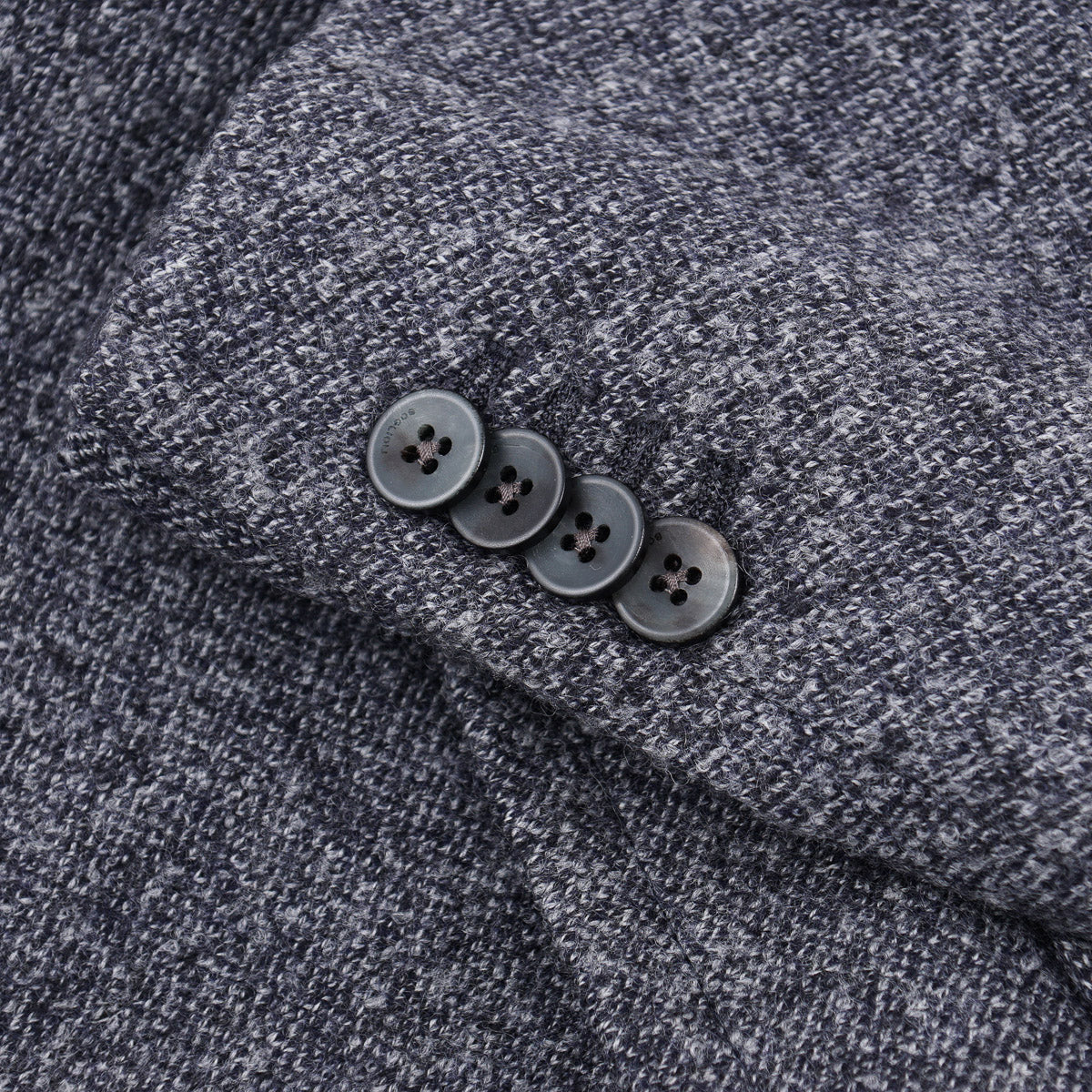 Boglioli Soft Mélange Wool Overcoat