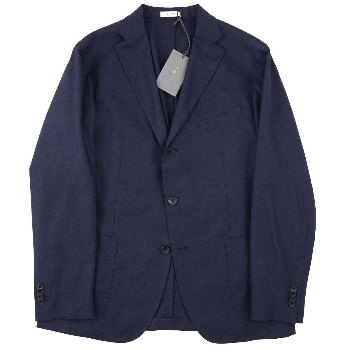 Boglioli Mélange Flannel Wool 'K Jacket'