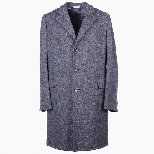 Boglioli Soft Mélange Wool Overcoat