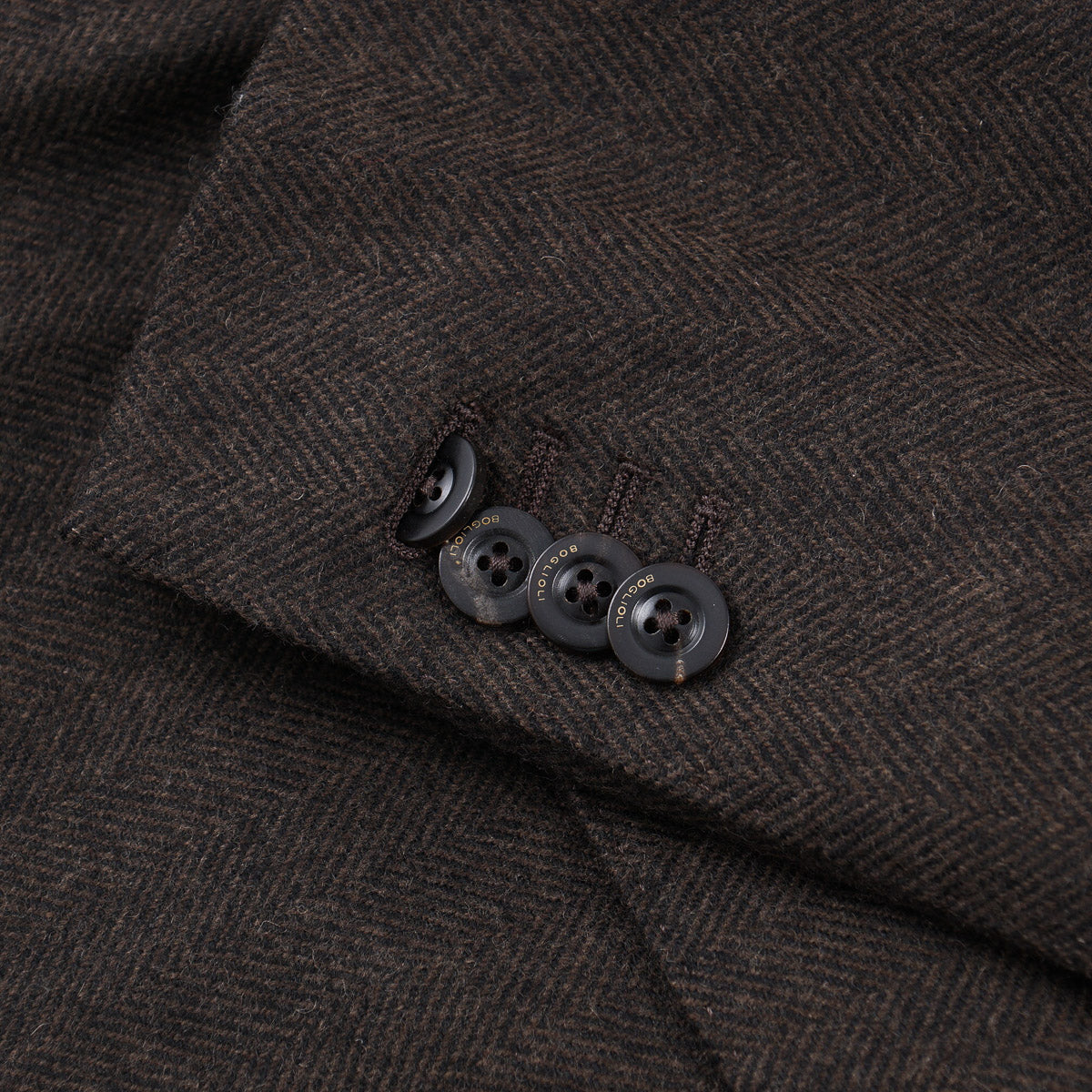 Boglioli Herringbone Wool 'K Jacket'