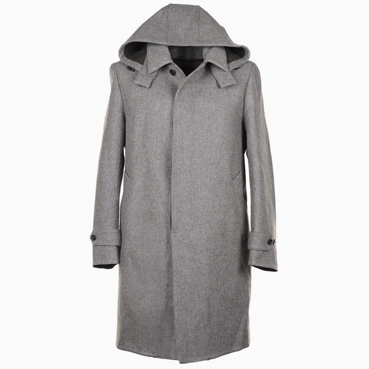 Boglioli Wool Overcoat with Detachable Lining - Top Shelf Apparel