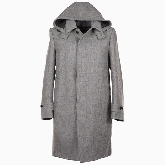 Boglioli Wool Overcoat with Detachable Lining - Top Shelf Apparel