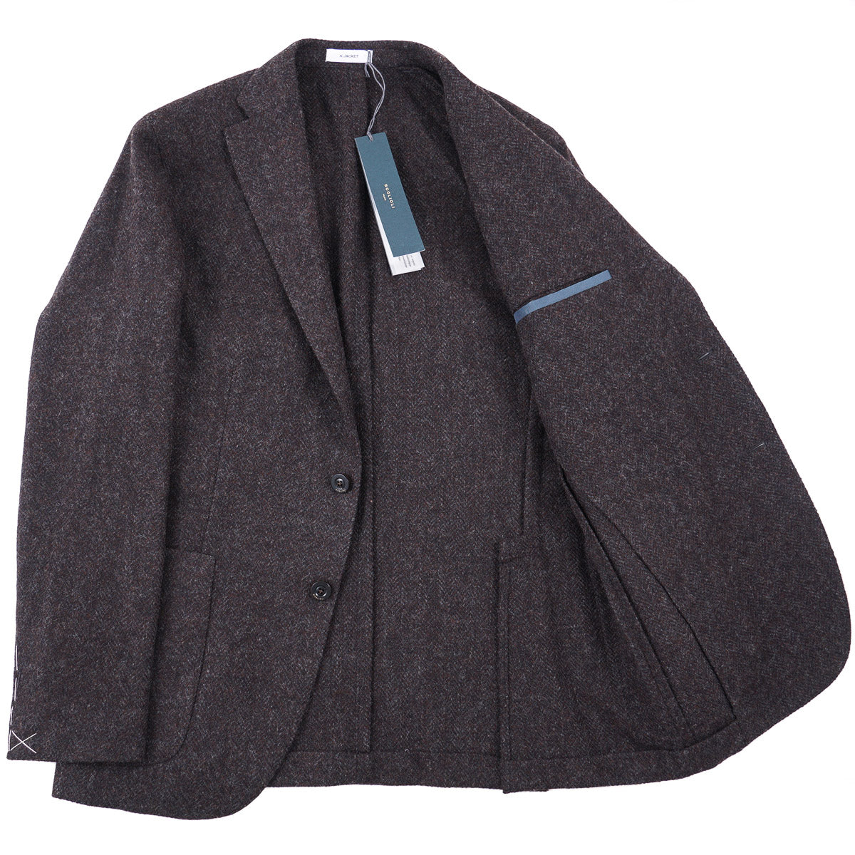 Boglioli Soft Tweed Wool 'K Jacket'