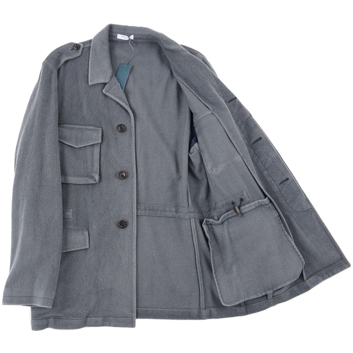 Boglioli Soft Flannel Cashmere Field Jacket