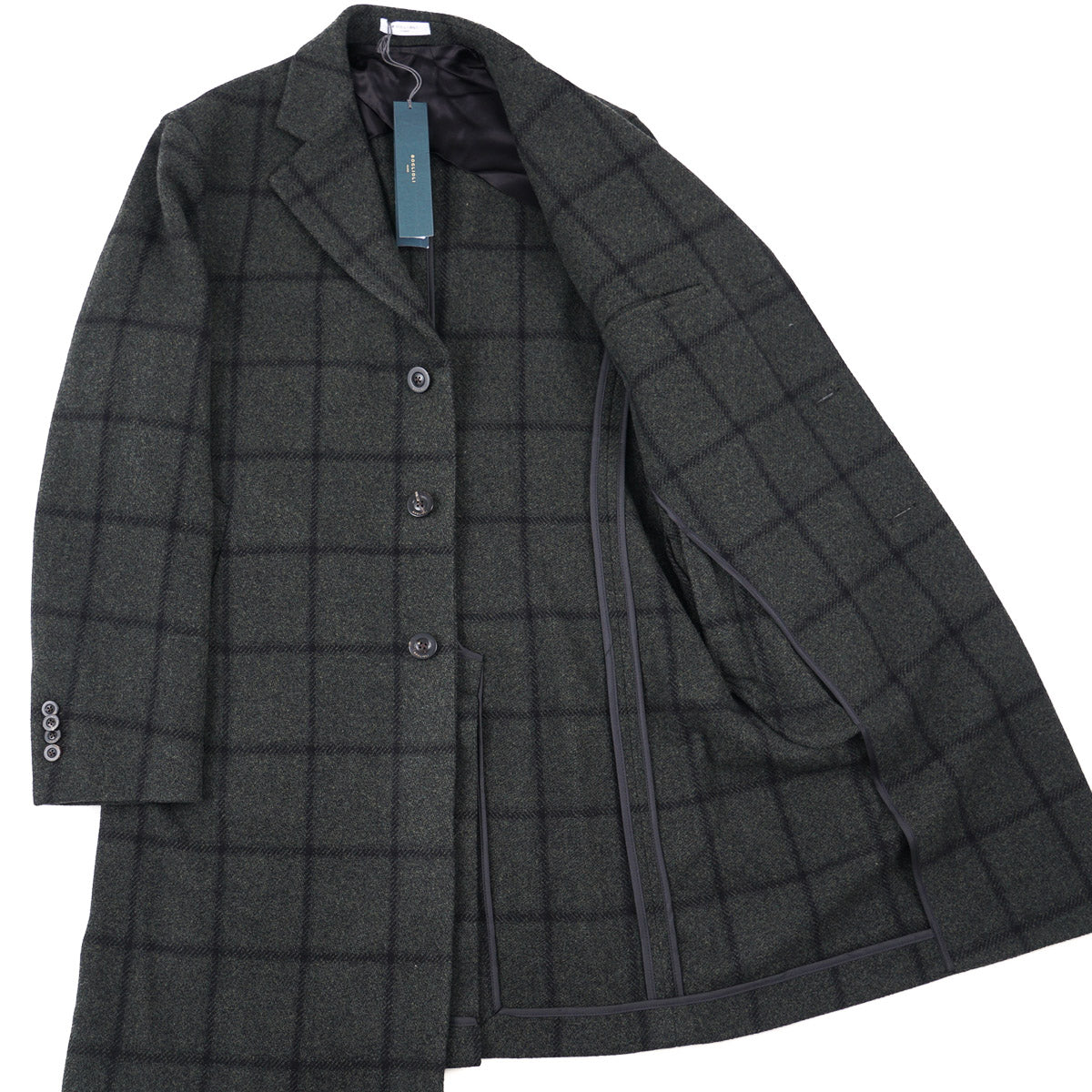 Boglioli Wool and Cashmere Overcoat - Top Shelf Apparel