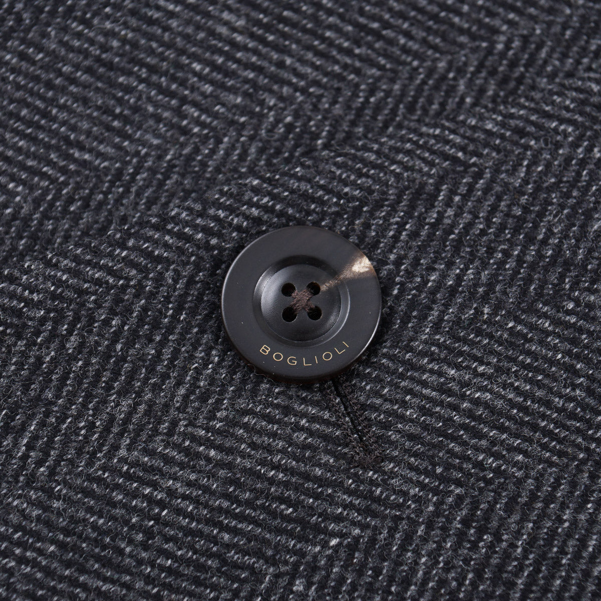 Boglioli Herringbone Wool Overcoat - Top Shelf Apparel