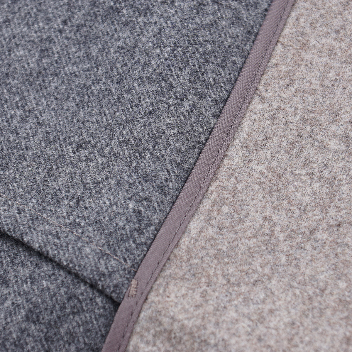 Boglioli Brushed Flannel Wool Overcoat