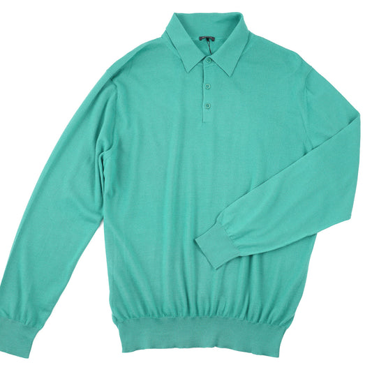 Manrico Classic-Fit Cashmere Polo Sweater - Top Shelf Apparel