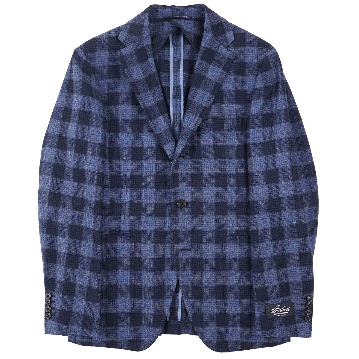 Belvest Soft-Constructed Wool Sport Coat