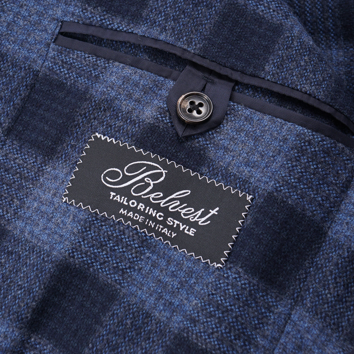 Belvest Soft-Constructed Wool Sport Coat