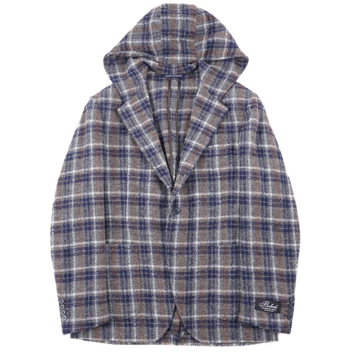 Belvest Baby Alpaca Blazer with Hood