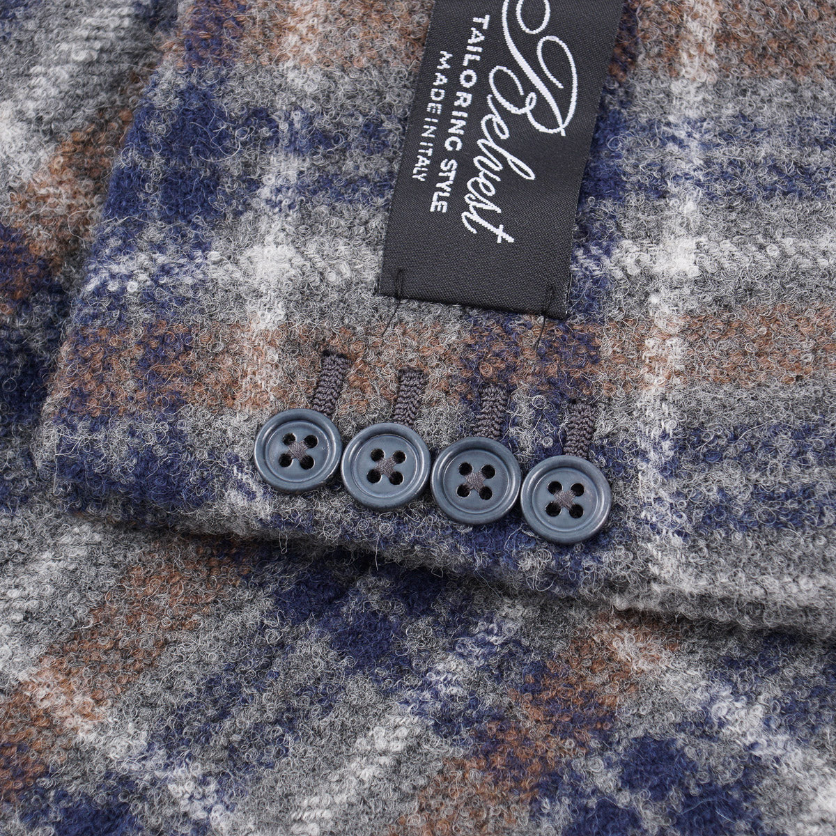 Belvest Baby Alpaca Blazer with Hood