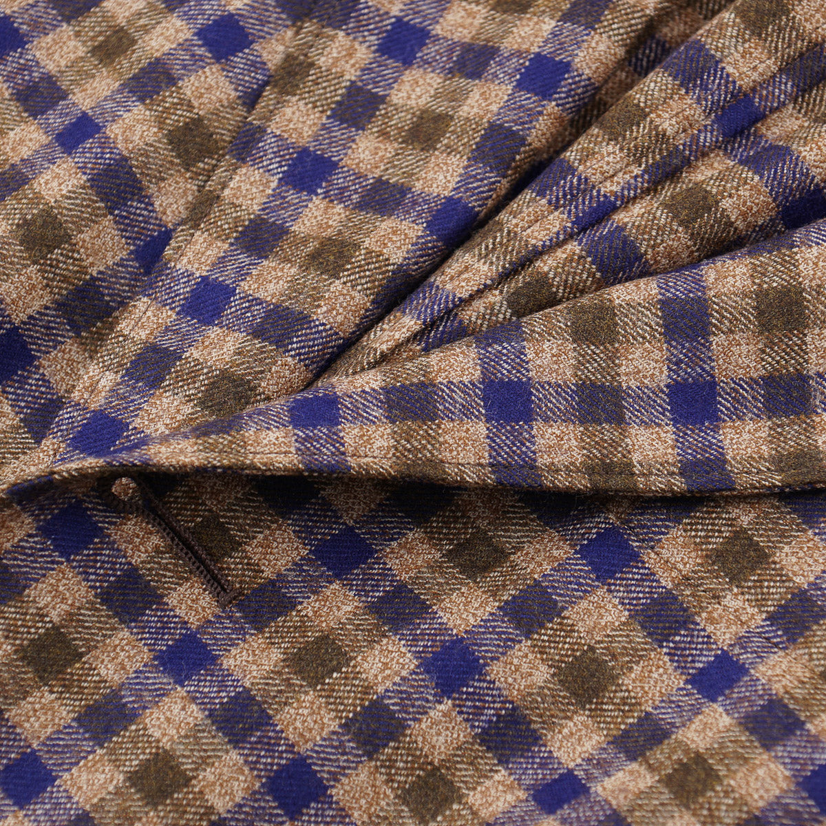 Belvest Soft-Constructed Wool Sport Coat