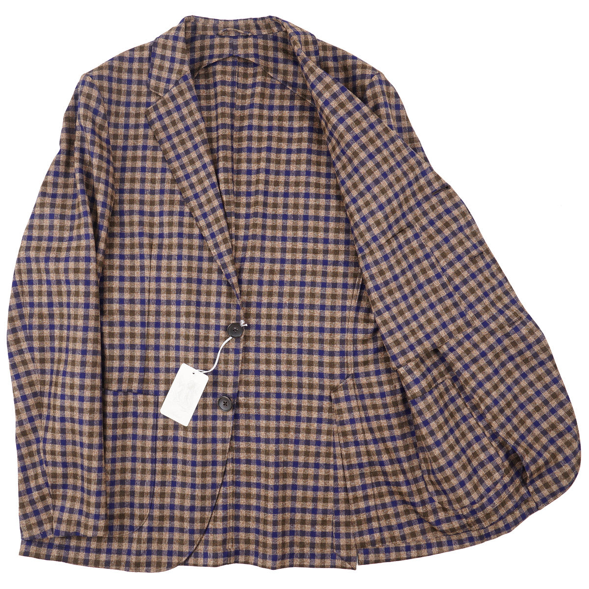 Belvest Soft-Constructed Wool Sport Coat