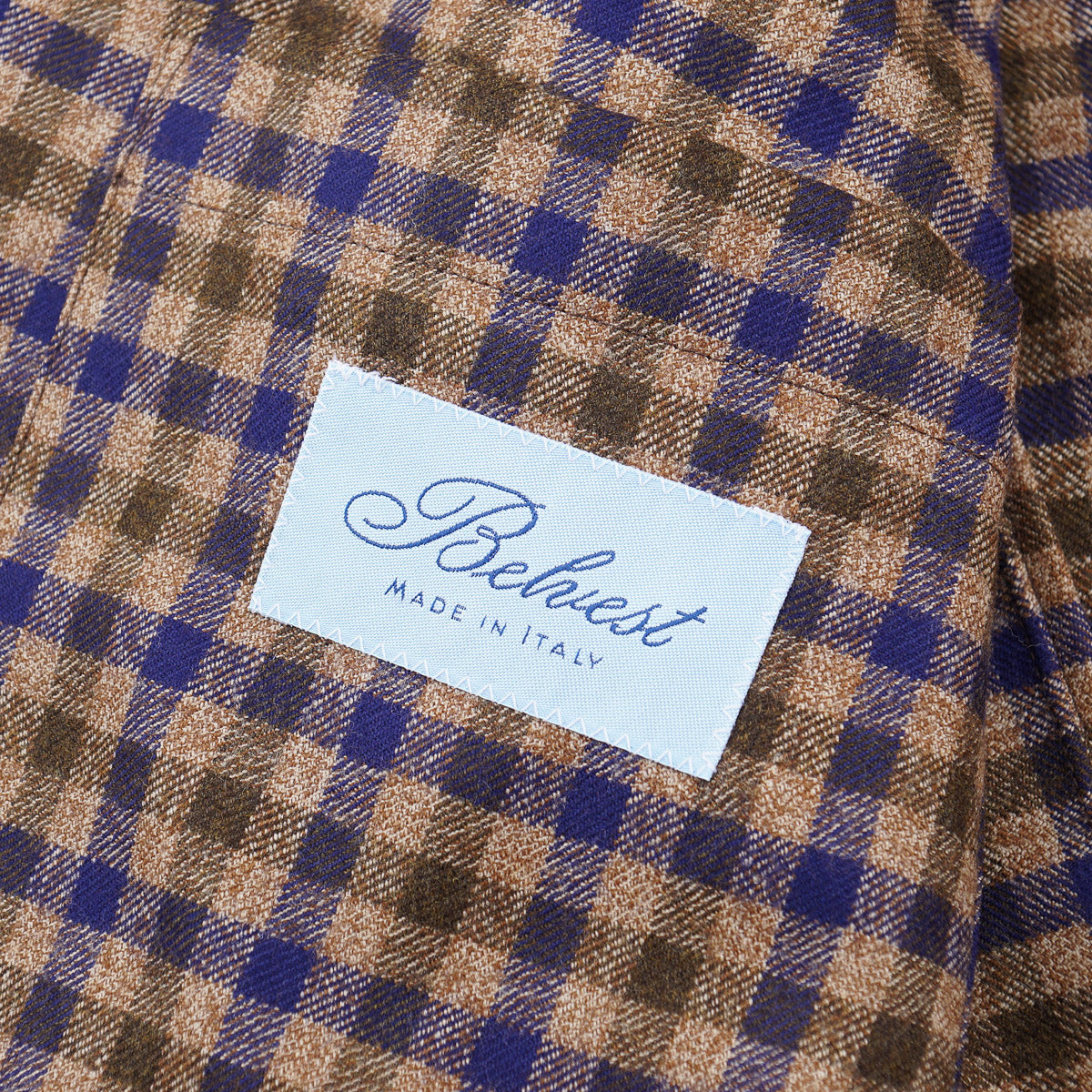Belvest Soft-Constructed Wool Sport Coat
