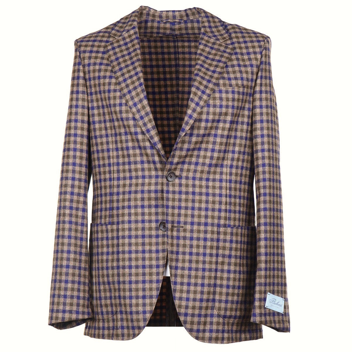 Belvest Soft-Constructed Wool Sport Coat