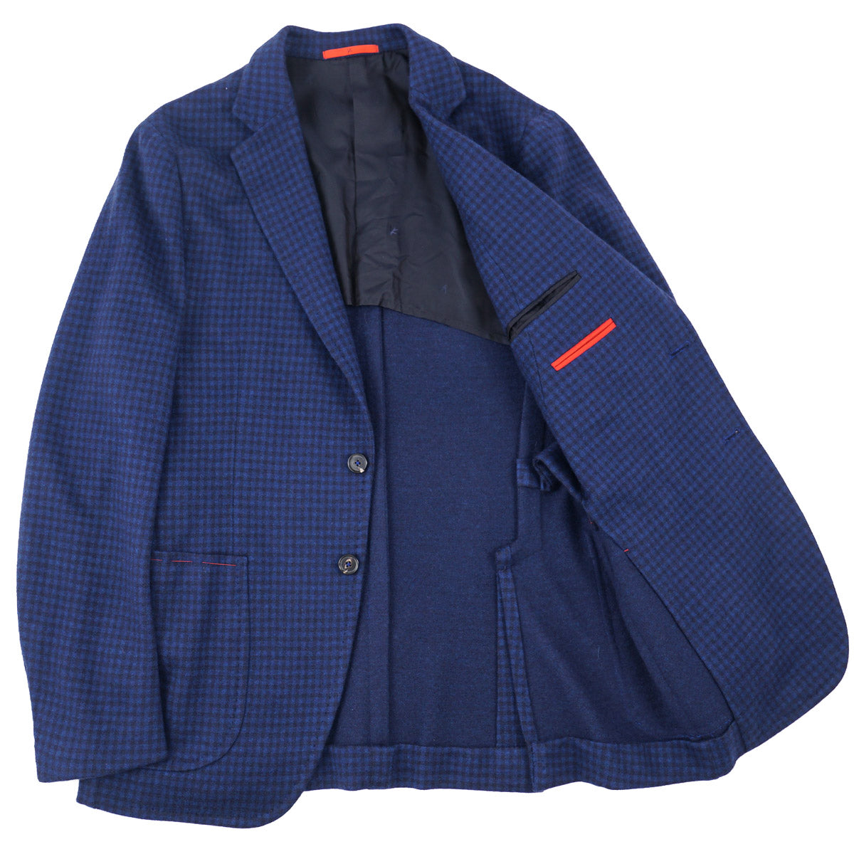 Isaia Flannel Jersey Cashmere Sport Coat - Top Shelf Apparel