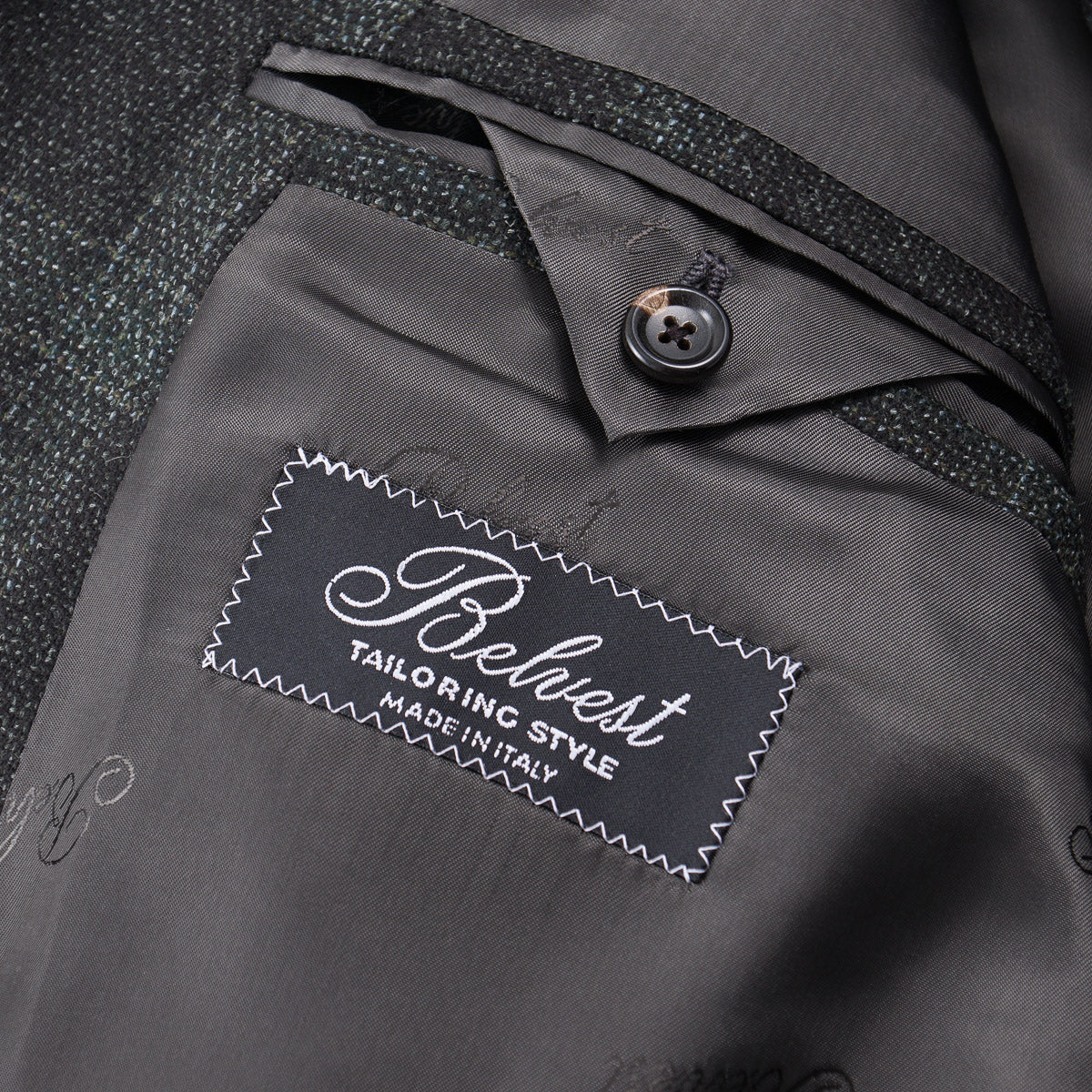 Belvest Classic Fit Wool-Silk Sport Coat