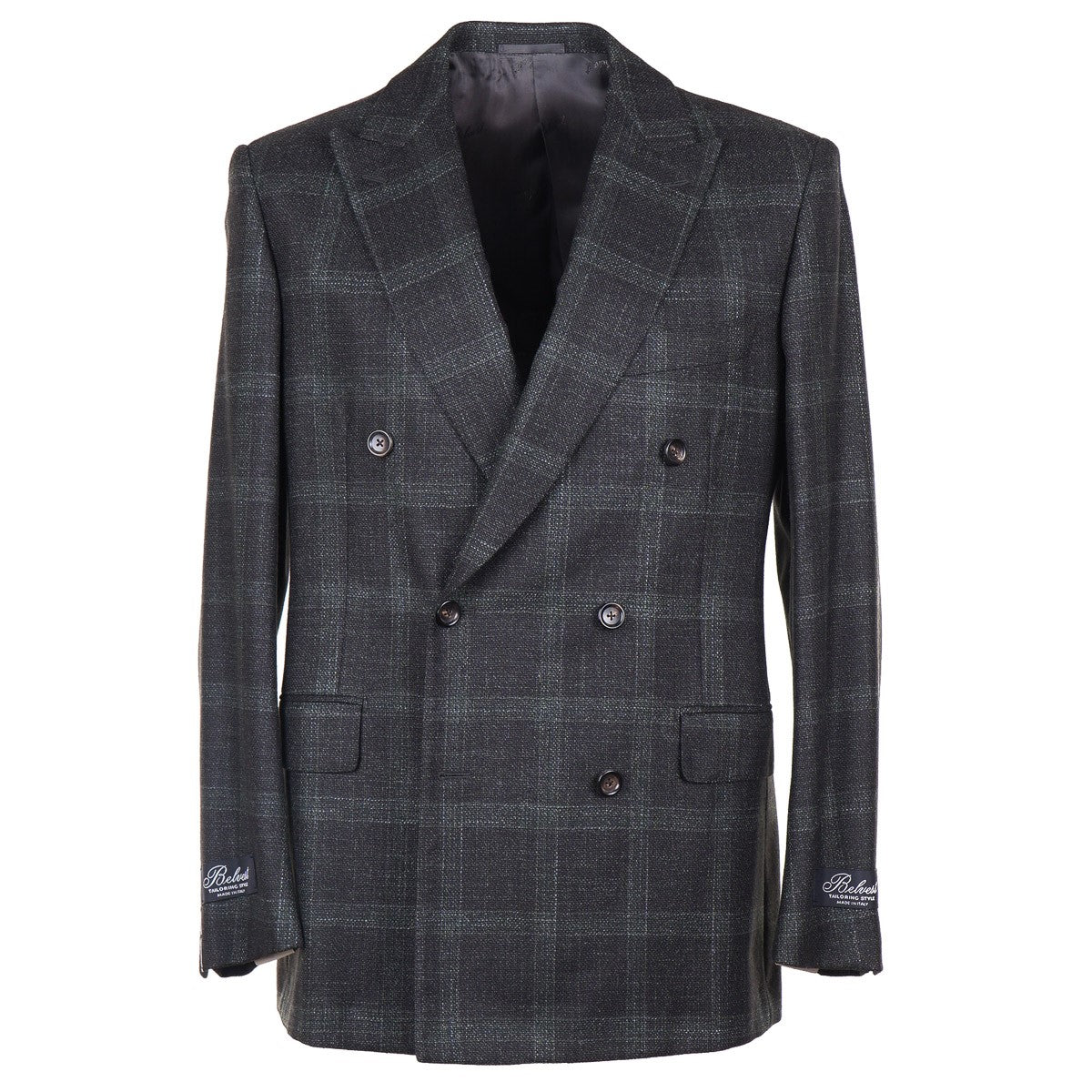 Belvest Classic Fit Wool-Silk Sport Coat