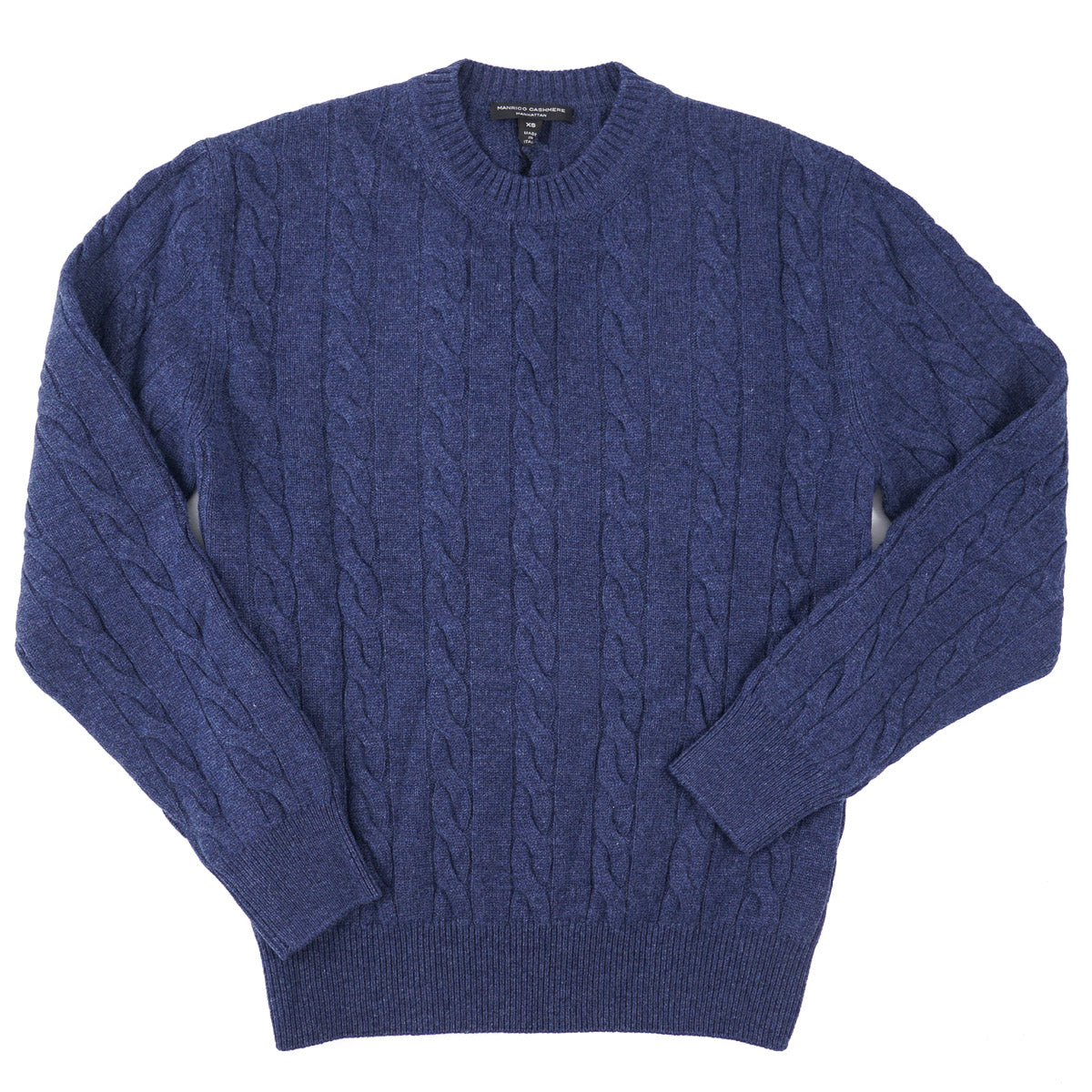 Manrico Cable Knit Cashmere Sweater - Top Shelf Apparel