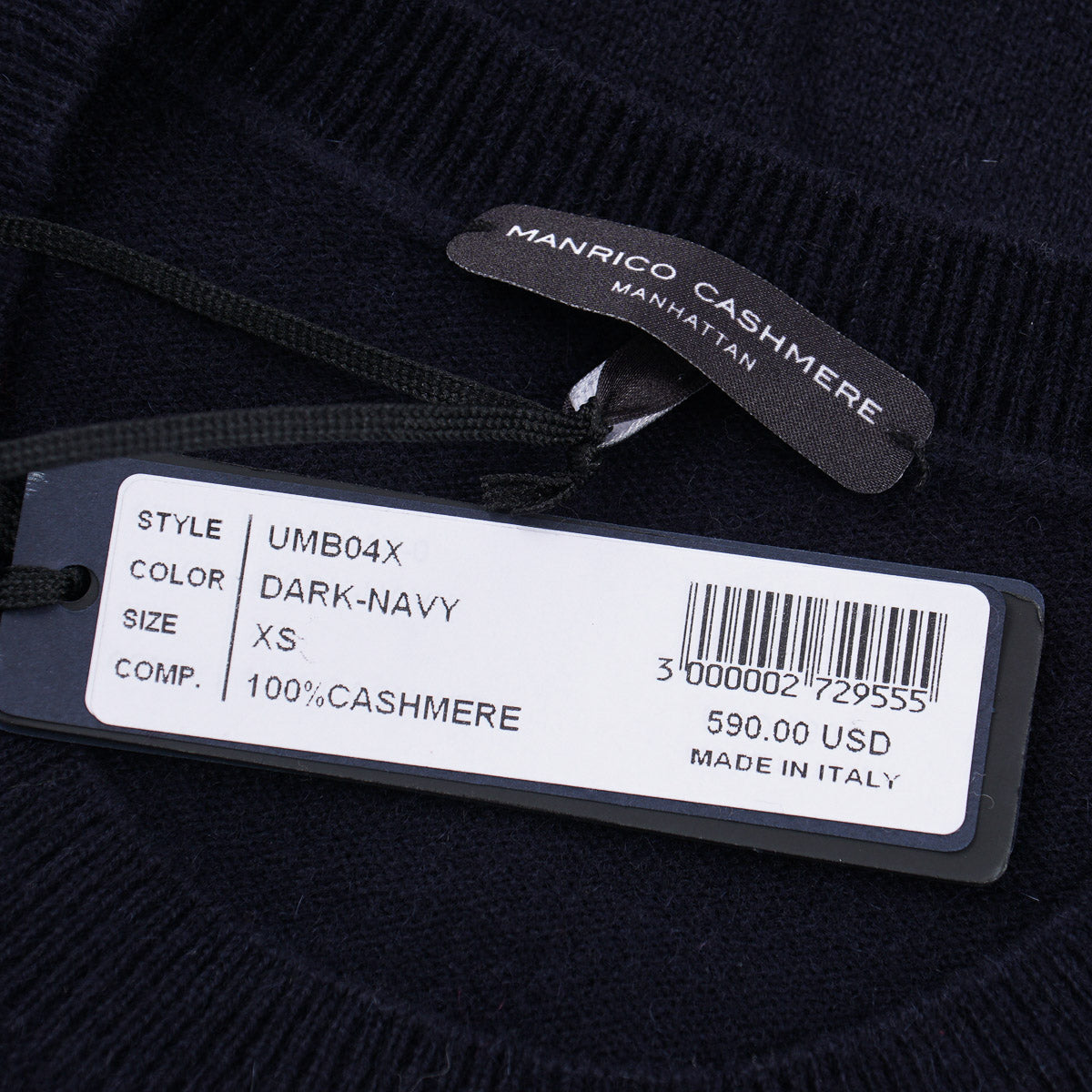 Manrico Mid-Weight Cashmere Sweater - Top Shelf Apparel