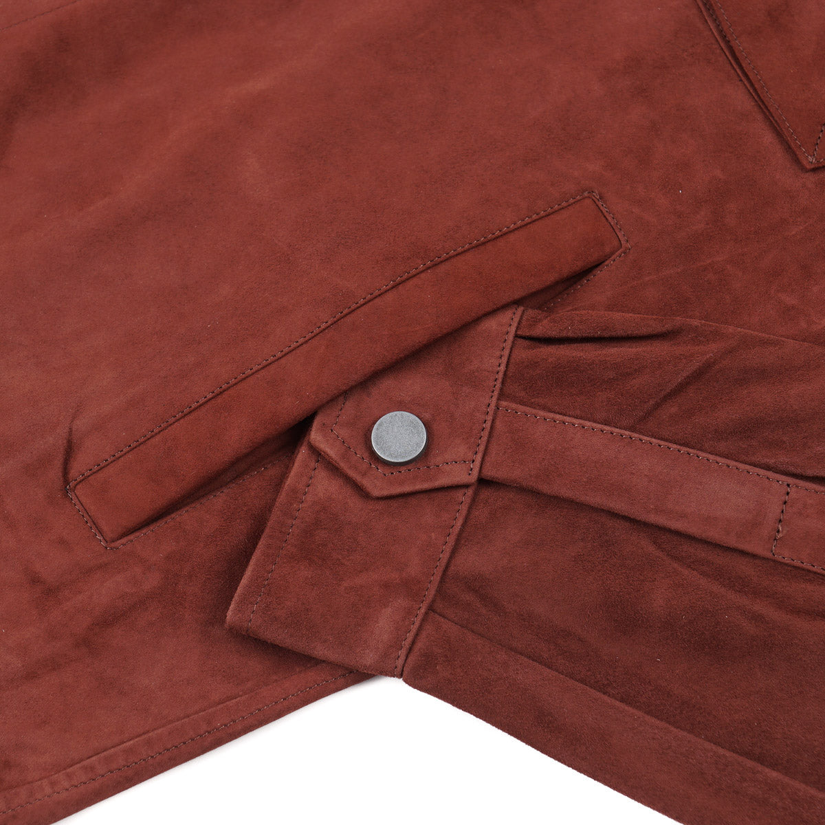 Manto Lightweight Nappa Suede Shirt-Jacket - Top Shelf Apparel