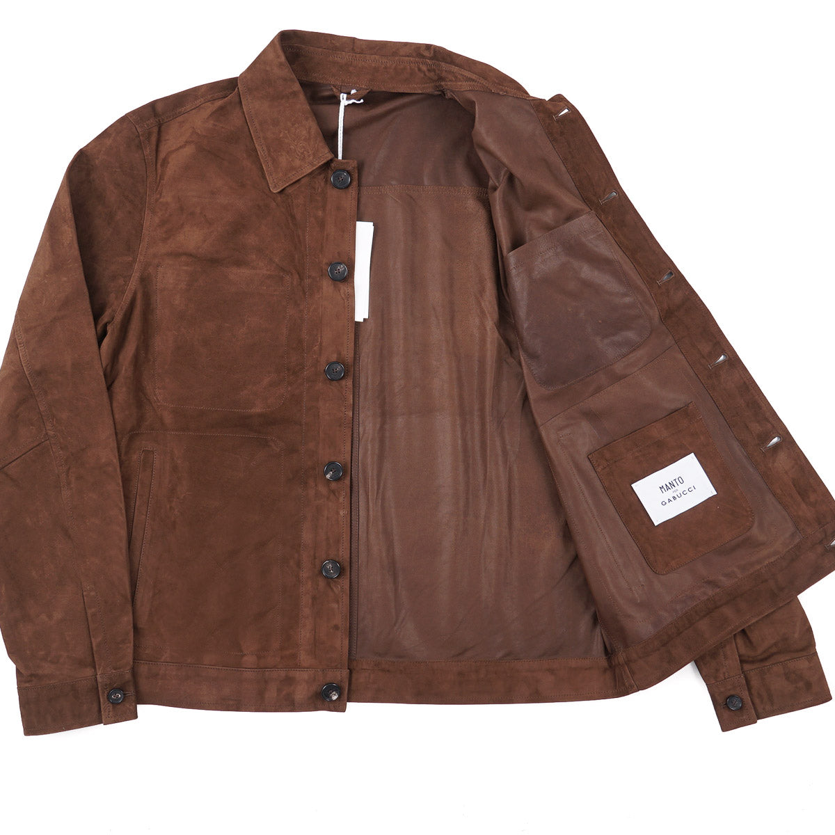 Manto Lightweight Unlined Nappa Suede Jacket - Top Shelf Apparel