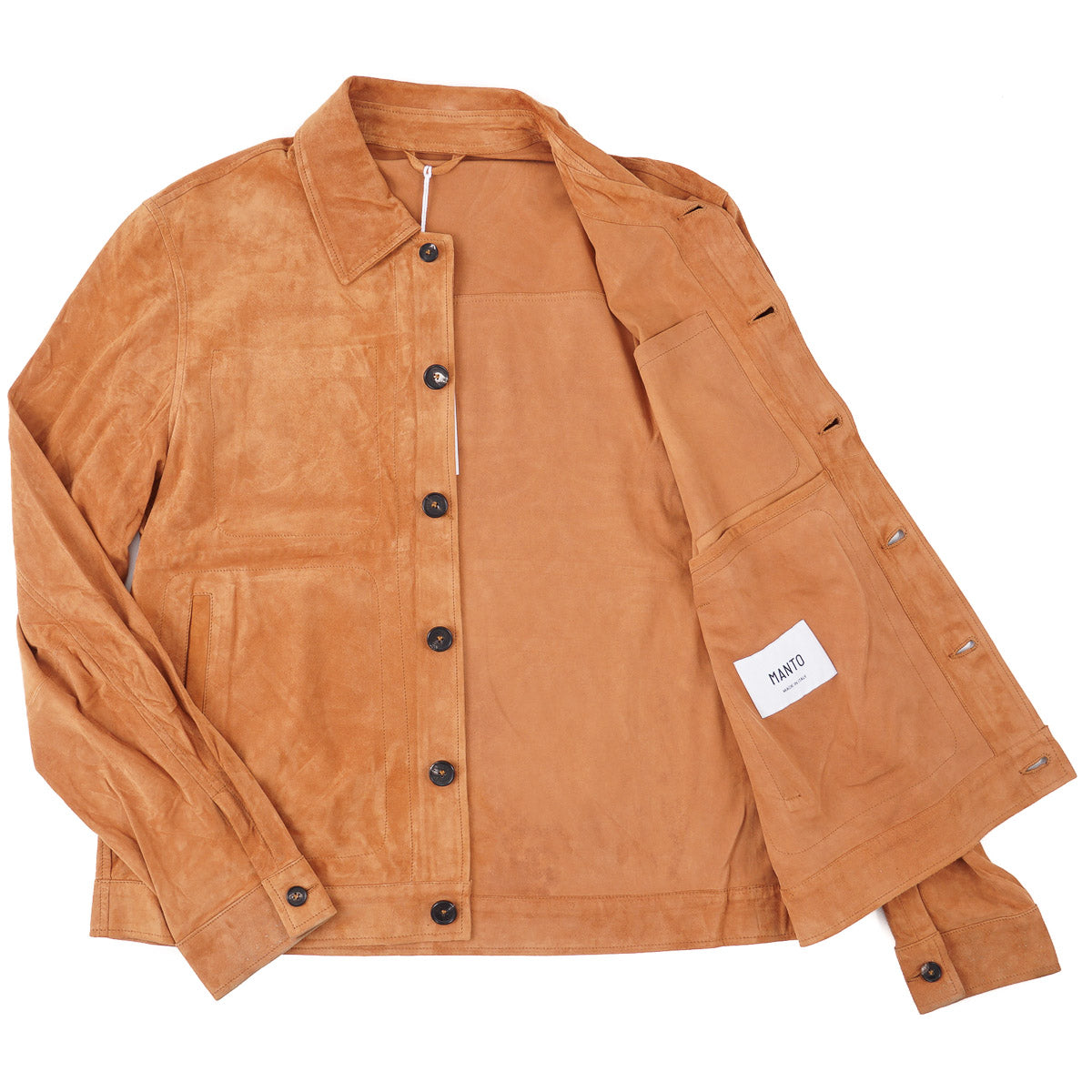 Manto Lightweight Unlined Nappa Suede Jacket - Top Shelf Apparel