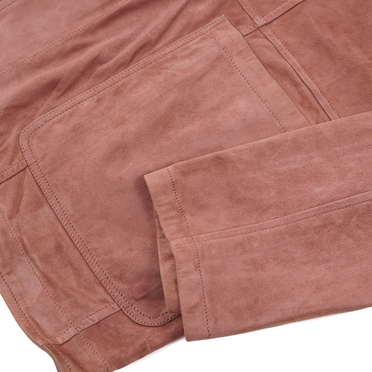 Manto Lightweight Unlined Nappa Suede Jacket - Top Shelf Apparel