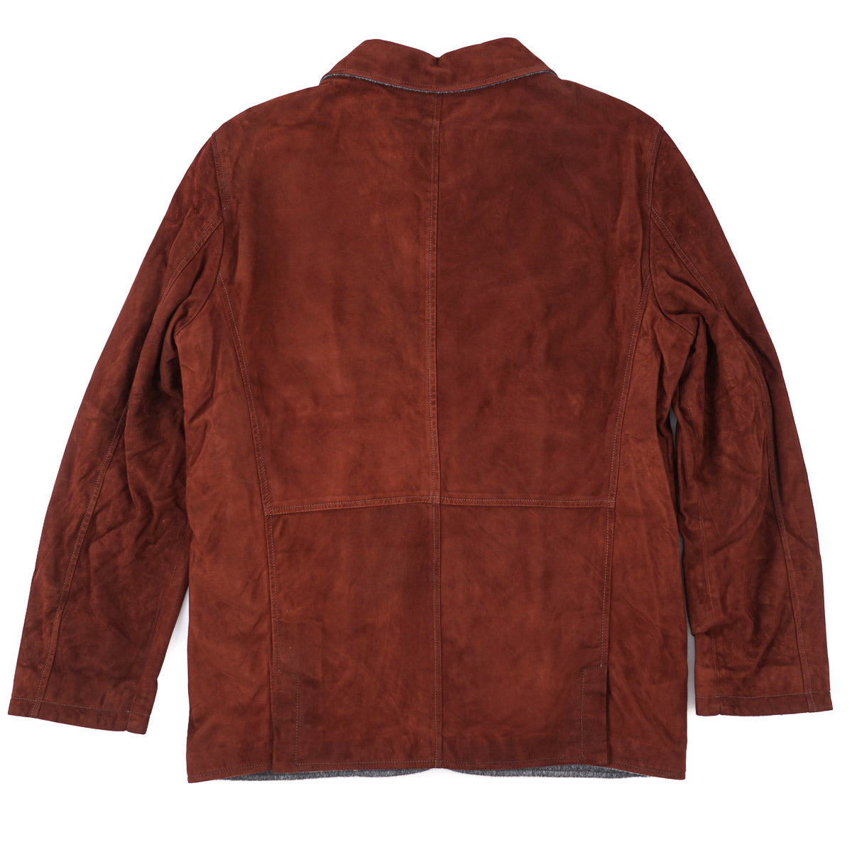 Manto Flannel-Lined Nappa Suede Jacket - Top Shelf Apparel