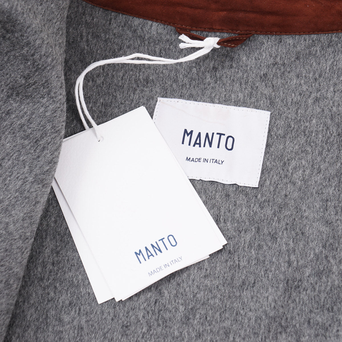 Manto Flannel-Lined Nappa Suede Jacket - Top Shelf Apparel