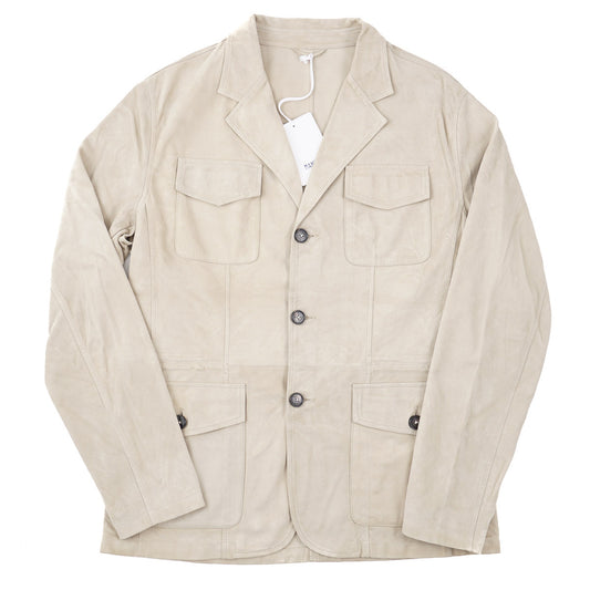 Manto Lightweight Nappa Suede Field Blazer - Top Shelf Apparel