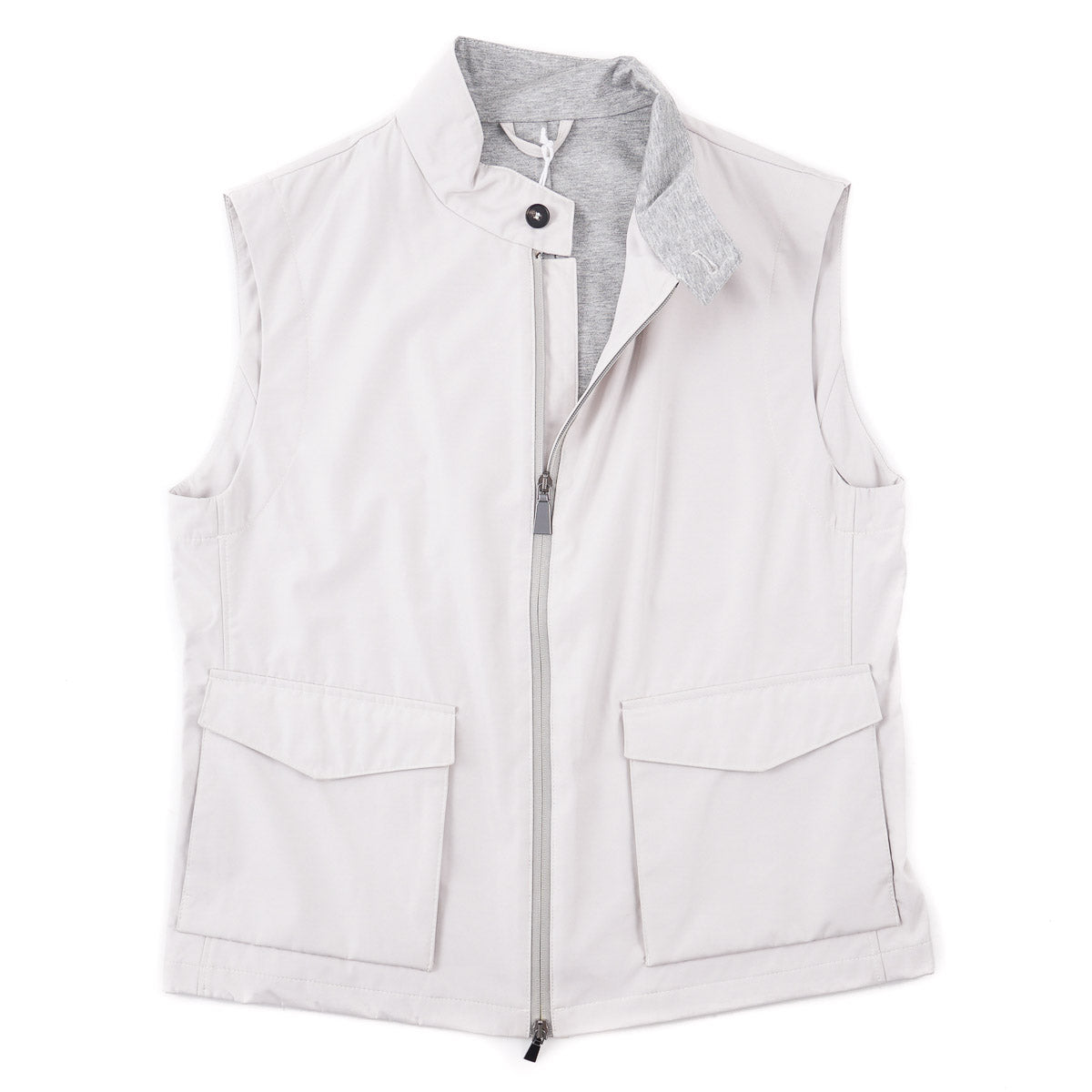 Manto Jersey-Lined Weather-Repellent Vest - Top Shelf Apparel