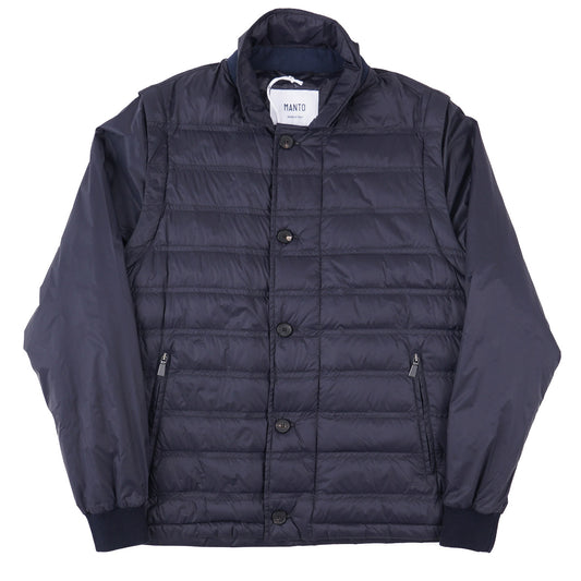 Manto 2-in-1 Lightweight Quilted Puffer Jacket - Top Shelf Apparel