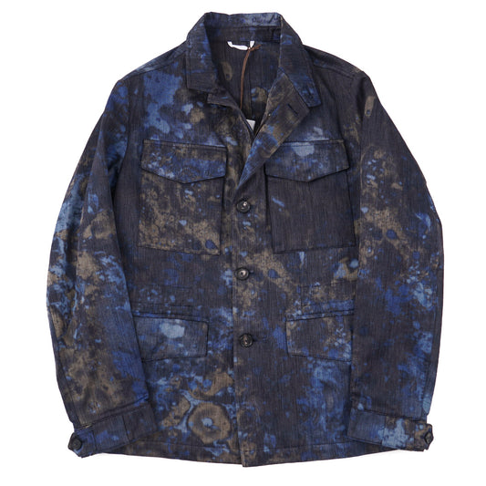 Manto Dip-Dyed Denim Field Jacket - Top Shelf Apparel