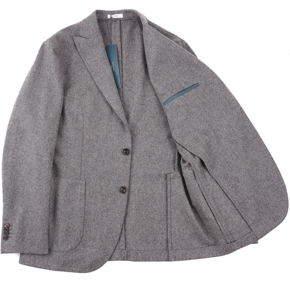 Boglioli Flannel Wool 'K Jacket' Sport Coat - Top Shelf Apparel