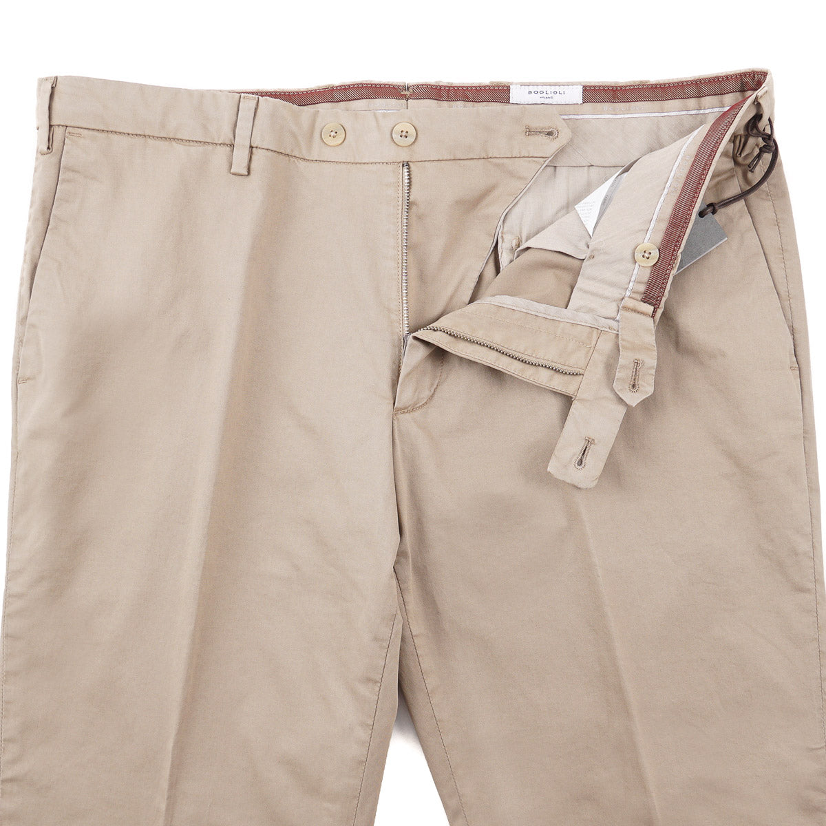 Boglioli Slim-Fit Cotton Chino Pants - Top Shelf Apparel