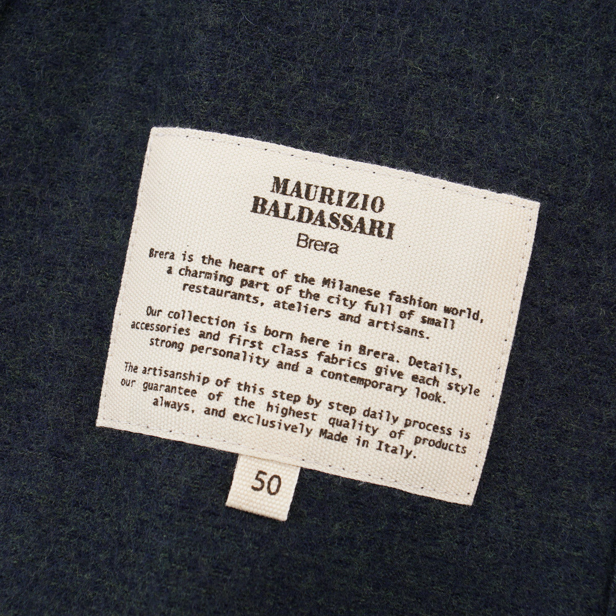 Maurizio Baldassari Flannel Wool Overshirt - Top Shelf Apparel