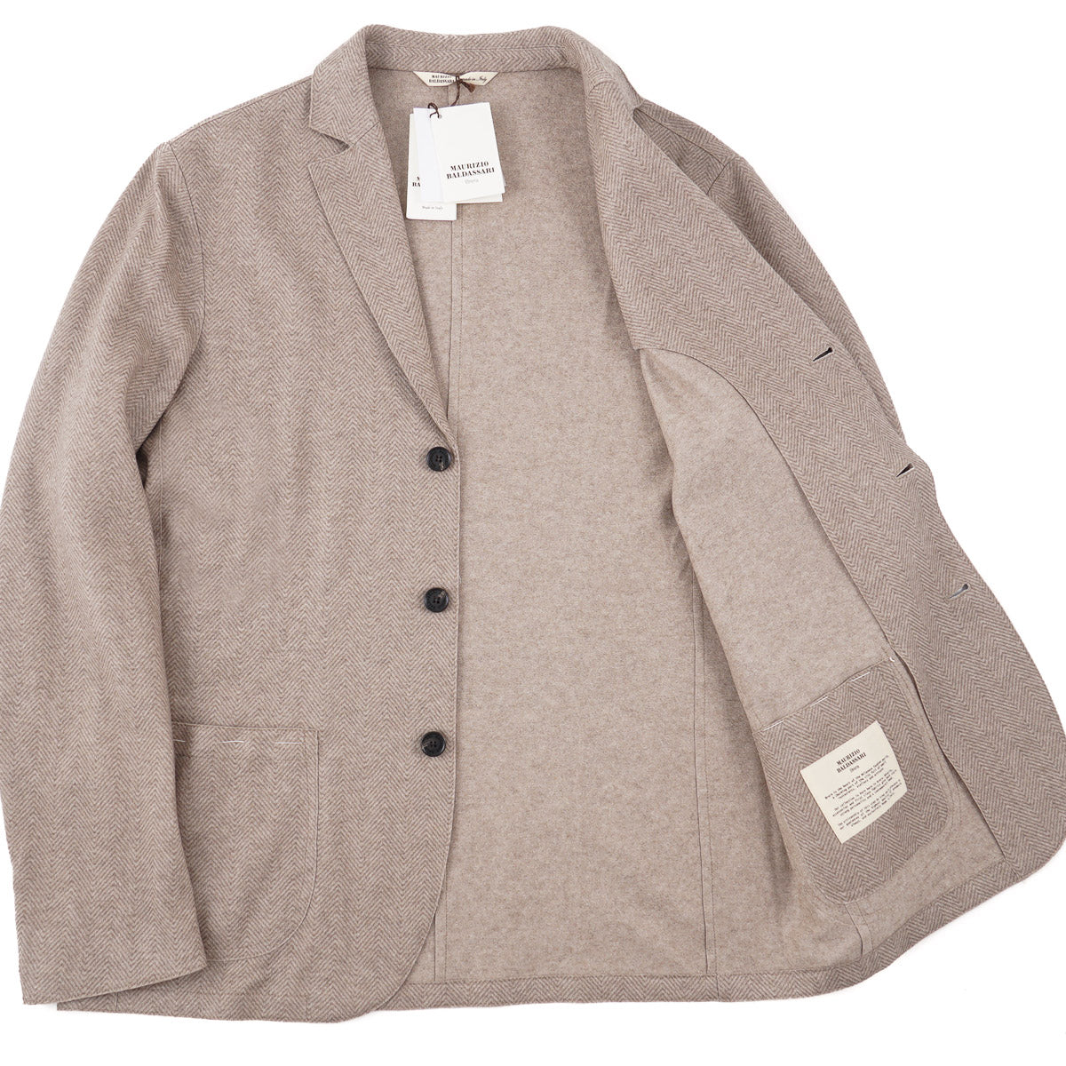 Maurizio Baldassari Cashmere 'Soft Jacket' Blazer - Top Shelf Apparel