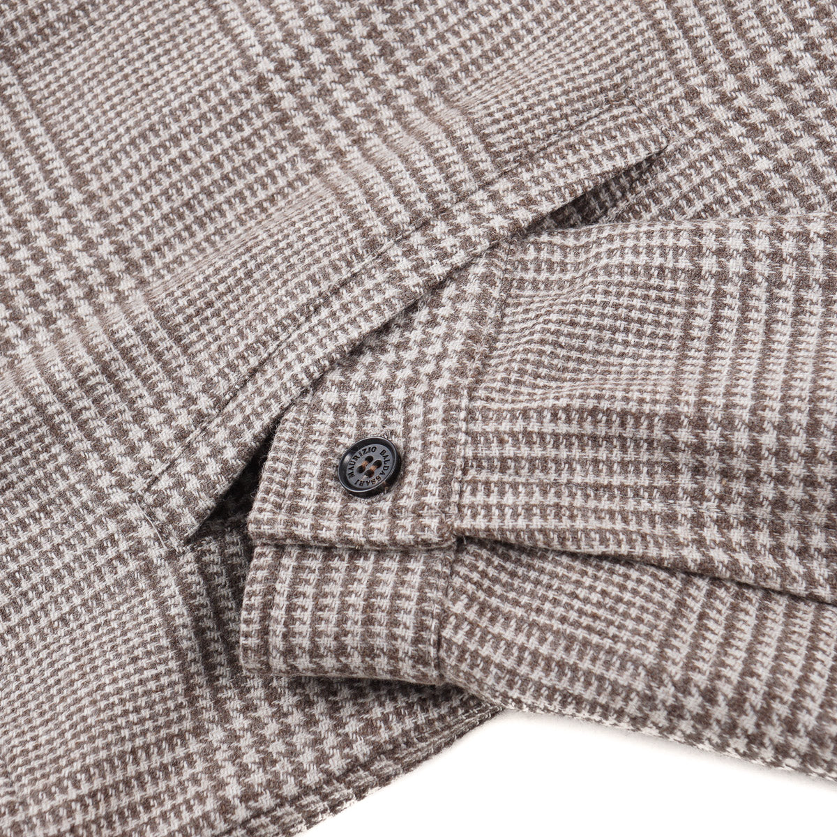 Maurizio Baldassari Wool-Cashmere Overshirt - Top Shelf Apparel