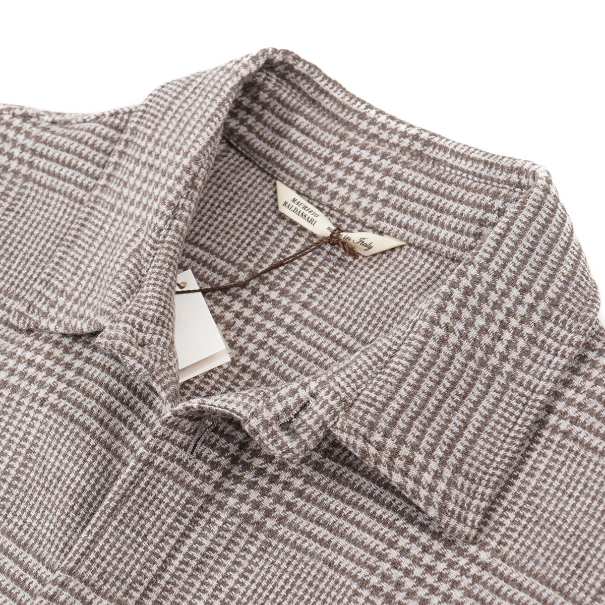 Maurizio Baldassari Wool-Cashmere Overshirt - Top Shelf Apparel