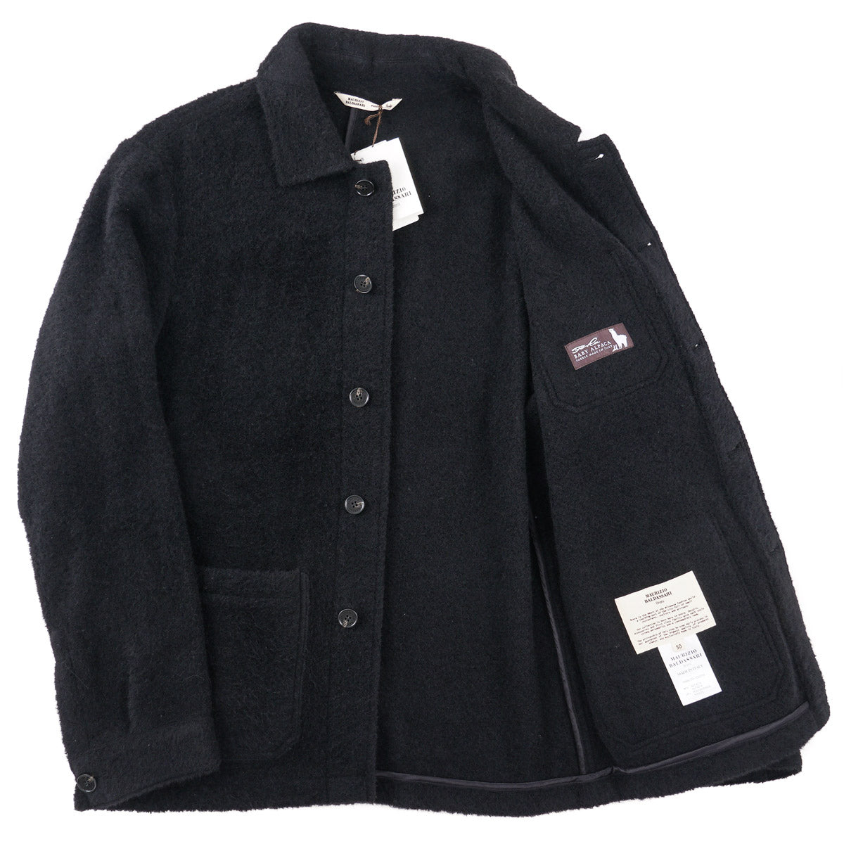 Maurizio Baldassari Baby Alpaca Chore Jacket - Top Shelf Apparel