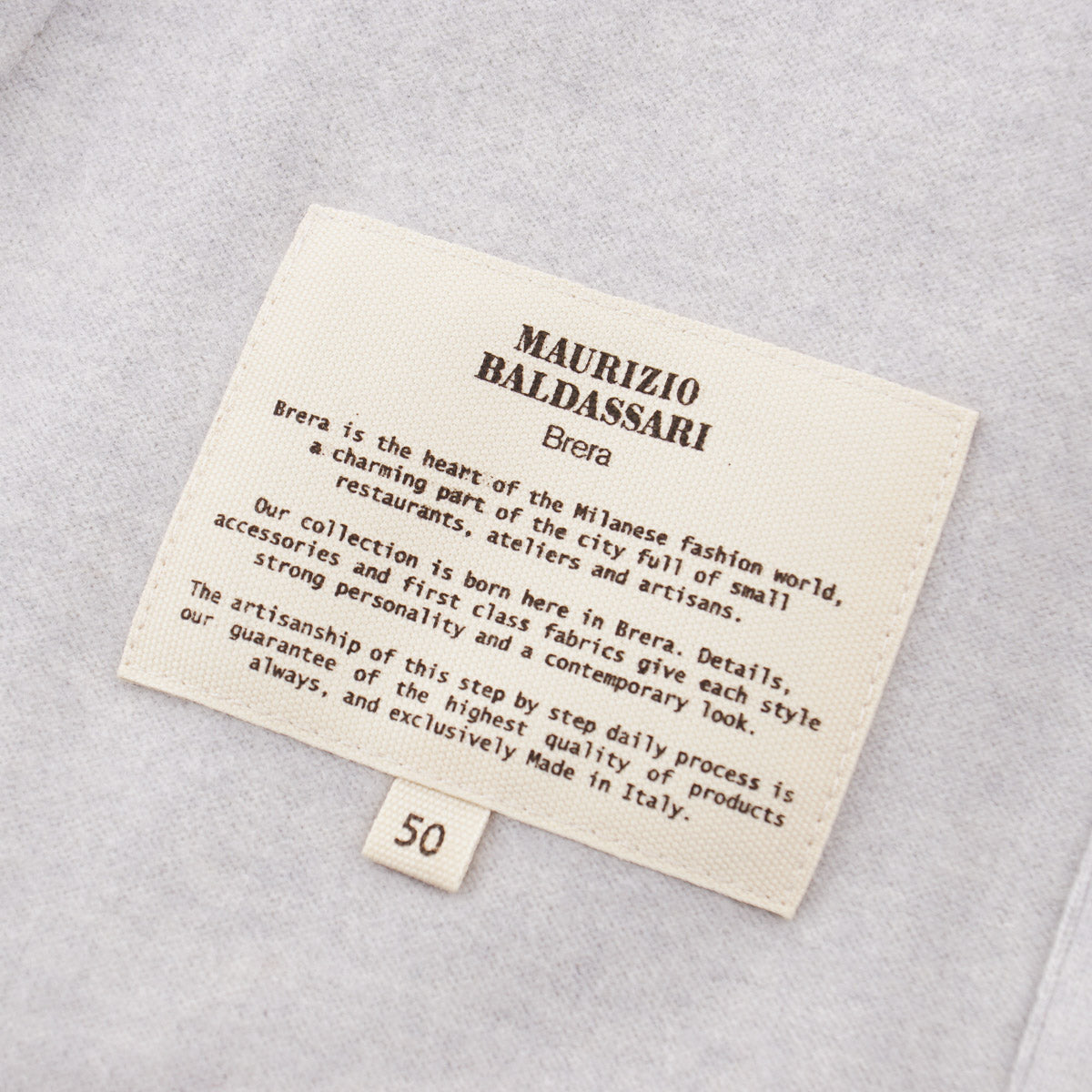 Maurizio Baldassari Solferino Cashmere Overshirt - Top Shelf Apparel