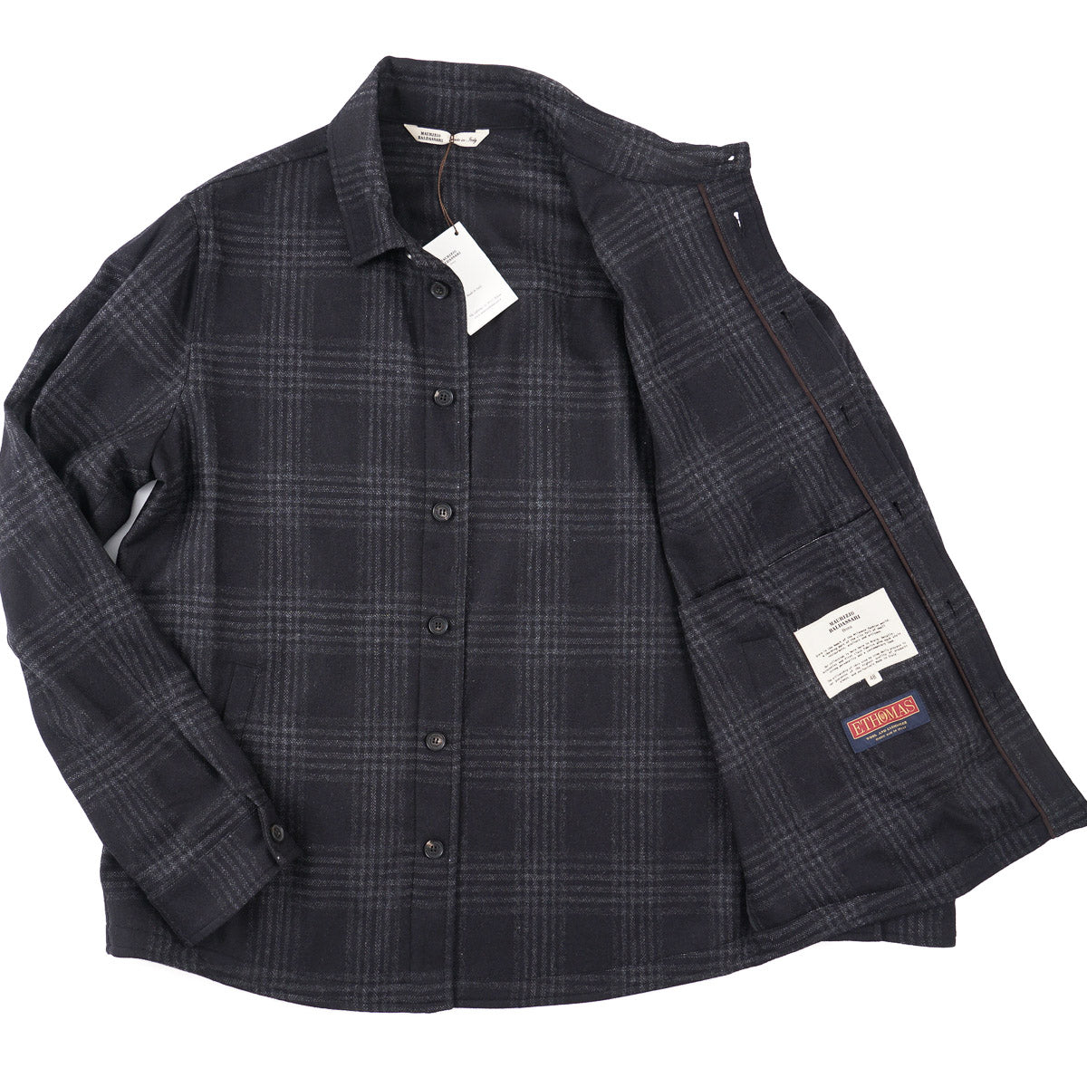 Maurizio Baldassari Wool-Cashmere Overshirt - Top Shelf Apparel