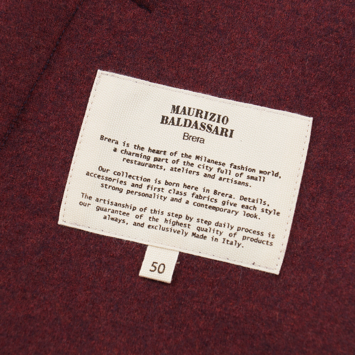 Maurizio Baldassari Flannel Wool Overshirt - Top Shelf Apparel