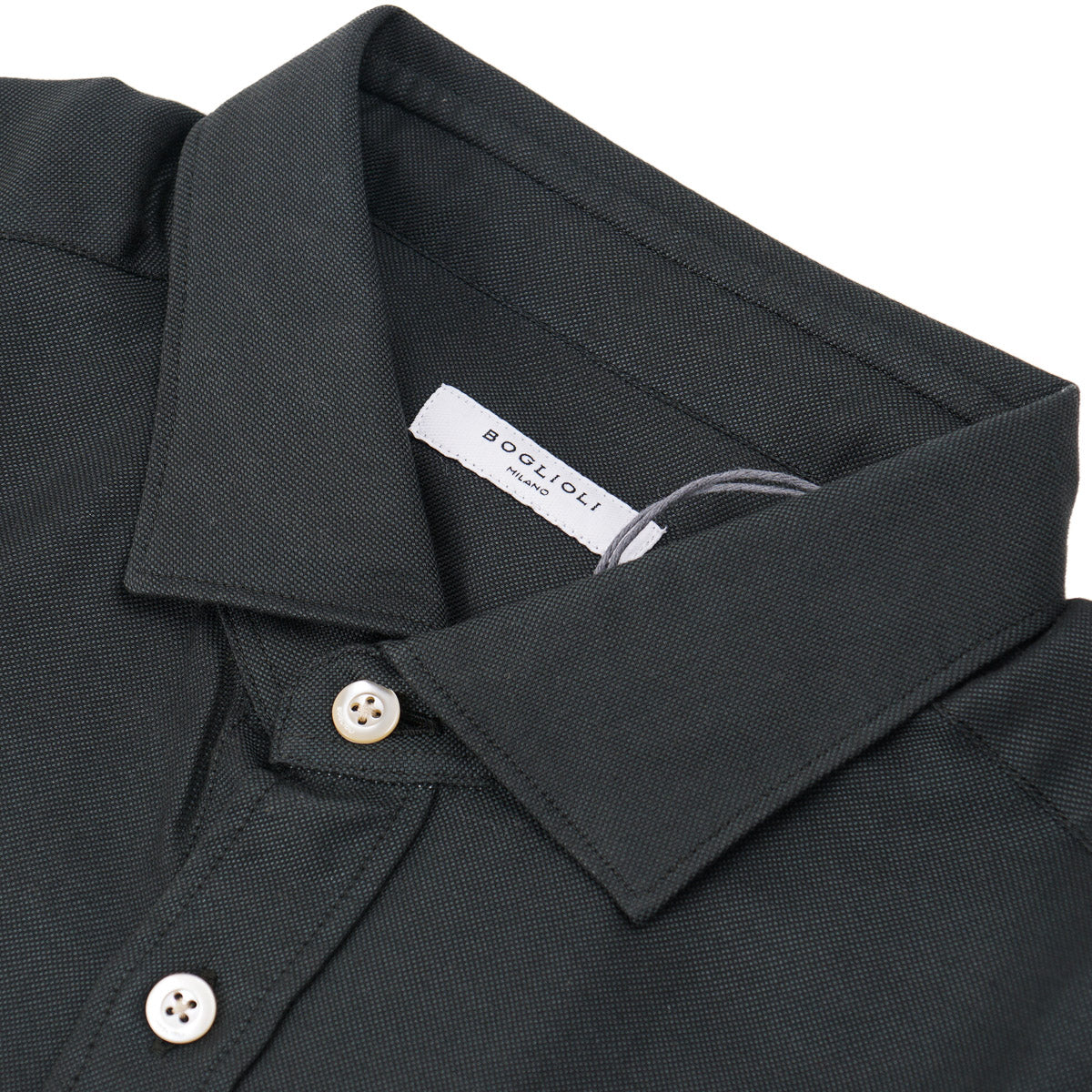 Boglioli Knit Jersey Wool Shirt